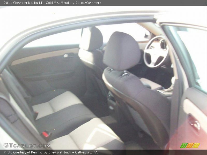 Gold Mist Metallic / Cocoa/Cashmere 2011 Chevrolet Malibu LT