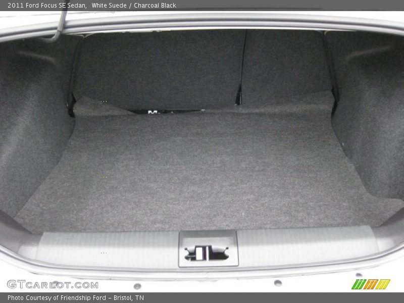 White Suede / Charcoal Black 2011 Ford Focus SE Sedan