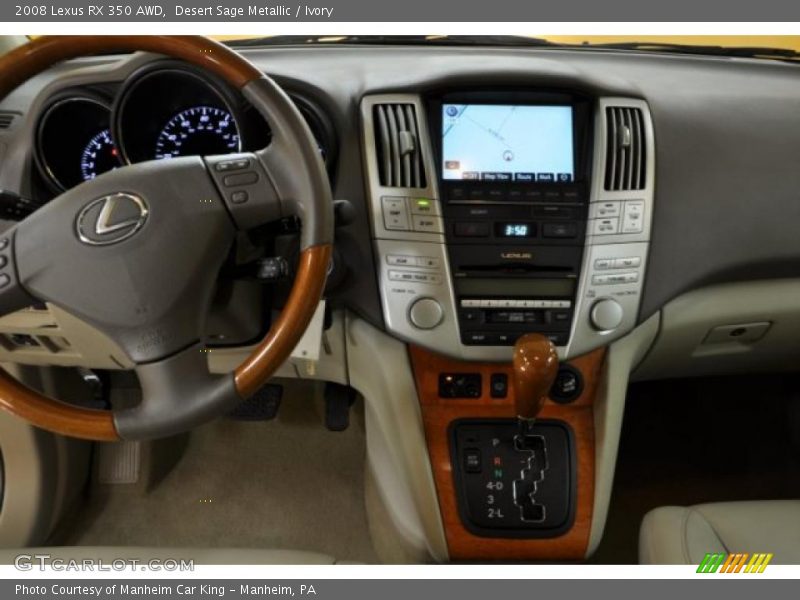 Desert Sage Metallic / Ivory 2008 Lexus RX 350 AWD