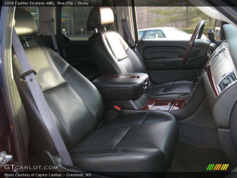Blue Chip / Ebony 2008 Cadillac Escalade AWD