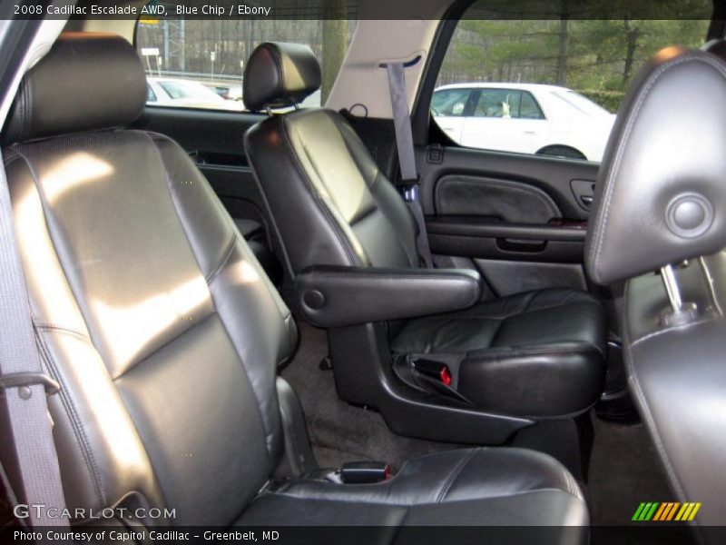 Blue Chip / Ebony 2008 Cadillac Escalade AWD