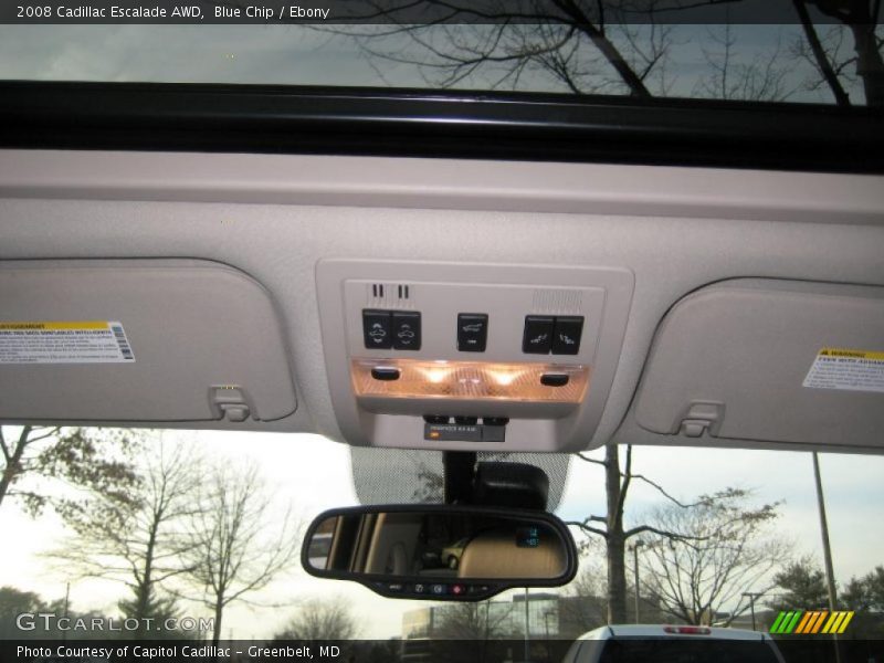 Blue Chip / Ebony 2008 Cadillac Escalade AWD