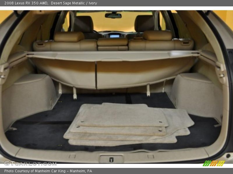 Desert Sage Metallic / Ivory 2008 Lexus RX 350 AWD