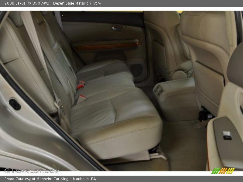 Desert Sage Metallic / Ivory 2008 Lexus RX 350 AWD