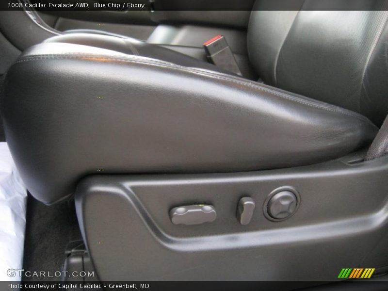Blue Chip / Ebony 2008 Cadillac Escalade AWD