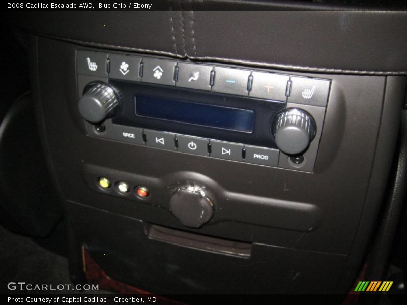 Blue Chip / Ebony 2008 Cadillac Escalade AWD