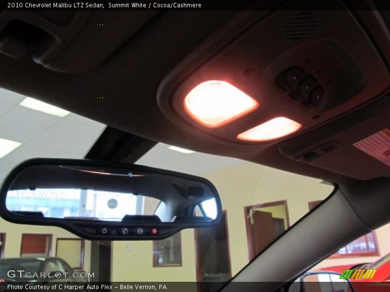Summit White / Cocoa/Cashmere 2010 Chevrolet Malibu LTZ Sedan
