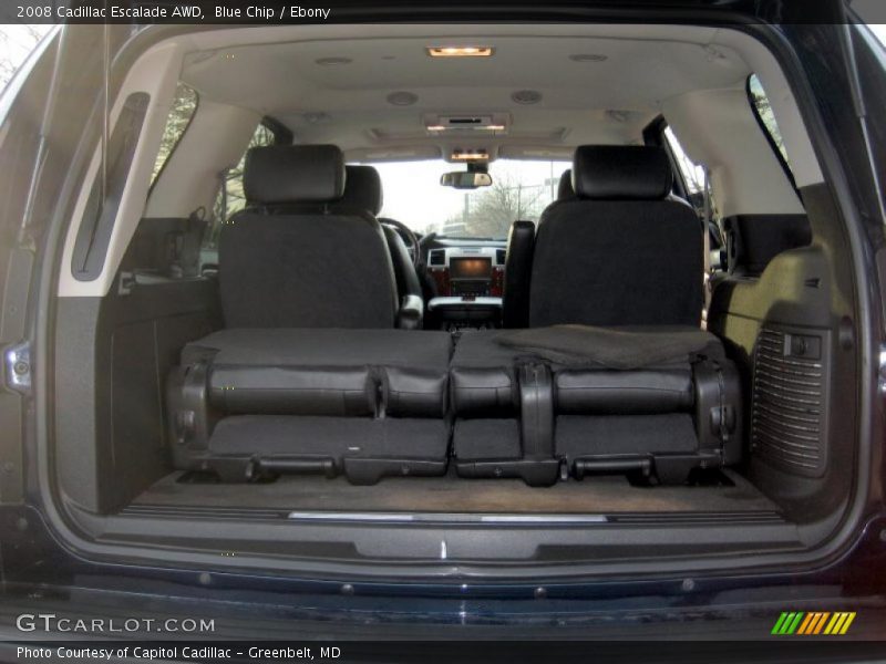 Blue Chip / Ebony 2008 Cadillac Escalade AWD