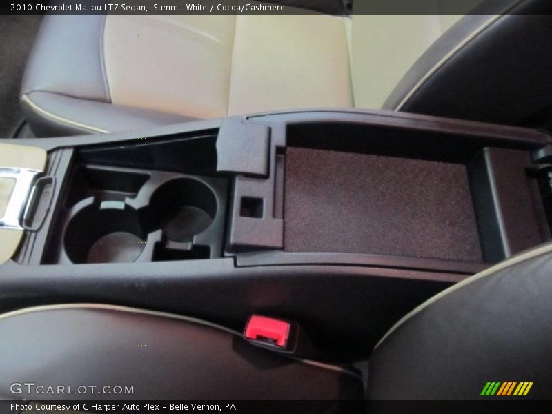 Summit White / Cocoa/Cashmere 2010 Chevrolet Malibu LTZ Sedan