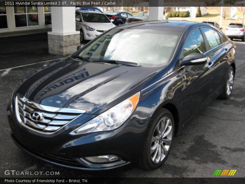 Front 3/4 View of 2011 Sonata Limited 2.0T