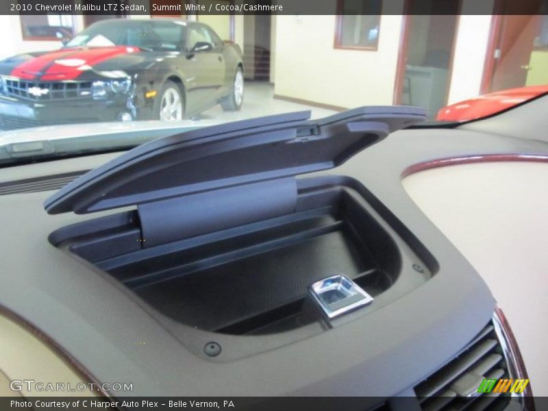 Summit White / Cocoa/Cashmere 2010 Chevrolet Malibu LTZ Sedan