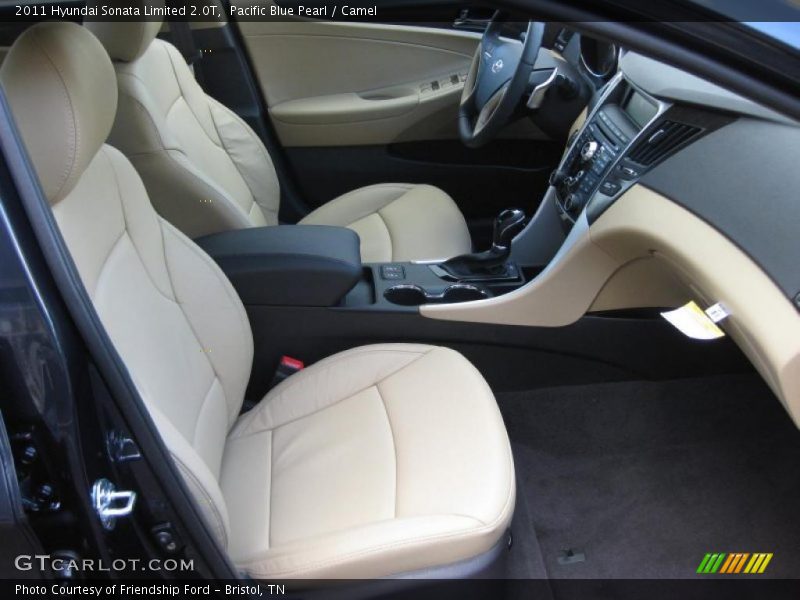  2011 Sonata Limited 2.0T Camel Interior