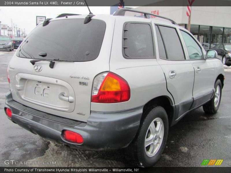 Pewter / Gray 2004 Hyundai Santa Fe LX 4WD