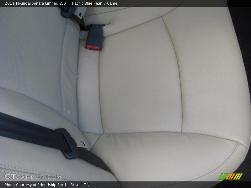  2011 Sonata Limited 2.0T Camel Interior