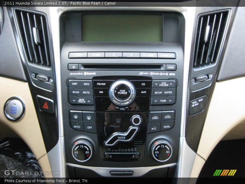Controls of 2011 Sonata Limited 2.0T