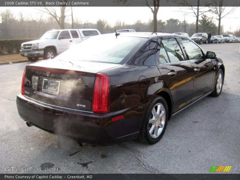 Black Cherry / Cashmere 2008 Cadillac STS V6