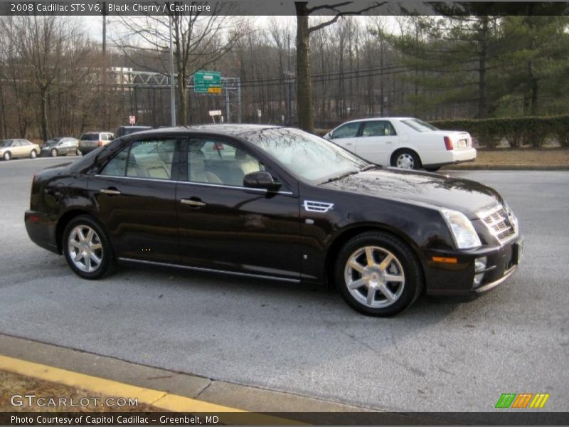 Black Cherry / Cashmere 2008 Cadillac STS V6
