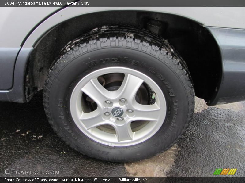Pewter / Gray 2004 Hyundai Santa Fe LX 4WD
