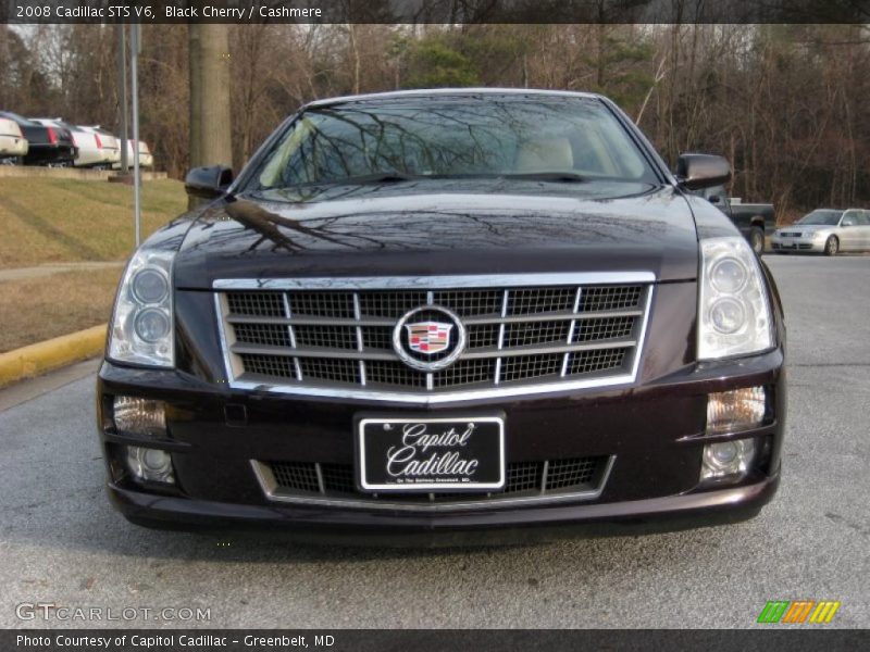 Black Cherry / Cashmere 2008 Cadillac STS V6