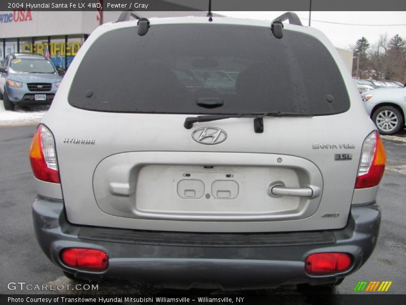 Pewter / Gray 2004 Hyundai Santa Fe LX 4WD