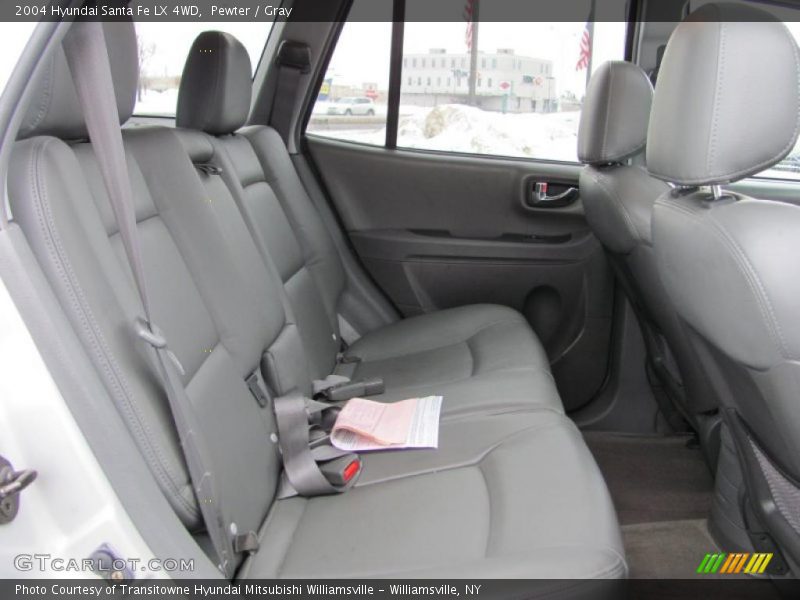 Pewter / Gray 2004 Hyundai Santa Fe LX 4WD
