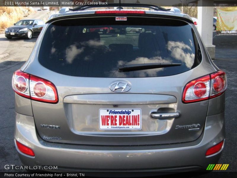 Mineral Gray / Cocoa Black 2011 Hyundai Santa Fe Limited