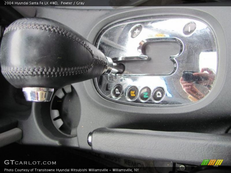 Pewter / Gray 2004 Hyundai Santa Fe LX 4WD