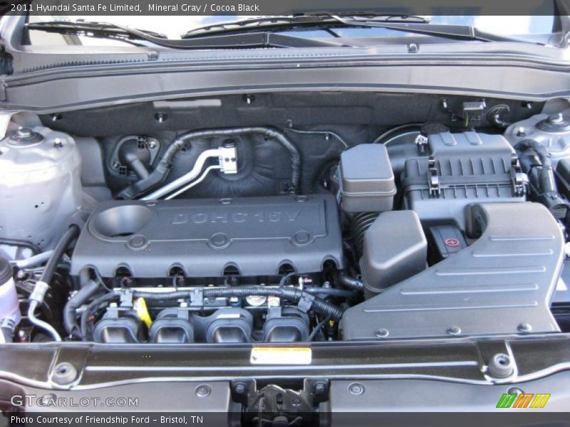  2011 Santa Fe Limited Engine - 2.4 Liter DOHC 16-Valve VVT 4 Cylinder