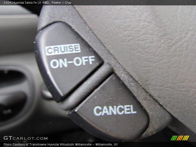 Pewter / Gray 2004 Hyundai Santa Fe LX 4WD