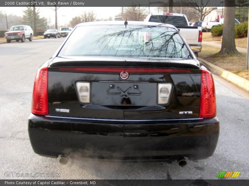 Black Raven / Ebony 2008 Cadillac STS V8