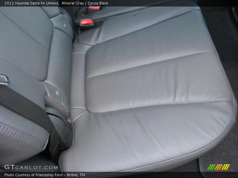 Mineral Gray / Cocoa Black 2011 Hyundai Santa Fe Limited