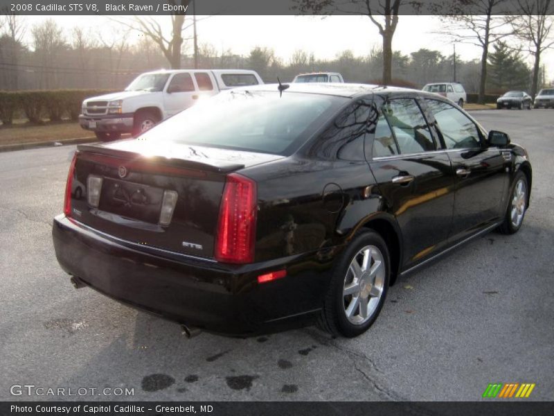 Black Raven / Ebony 2008 Cadillac STS V8