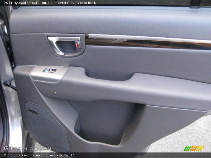Mineral Gray / Cocoa Black 2011 Hyundai Santa Fe Limited