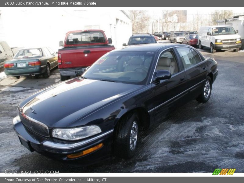 Ming Blue Metallic / Shale 2003 Buick Park Avenue