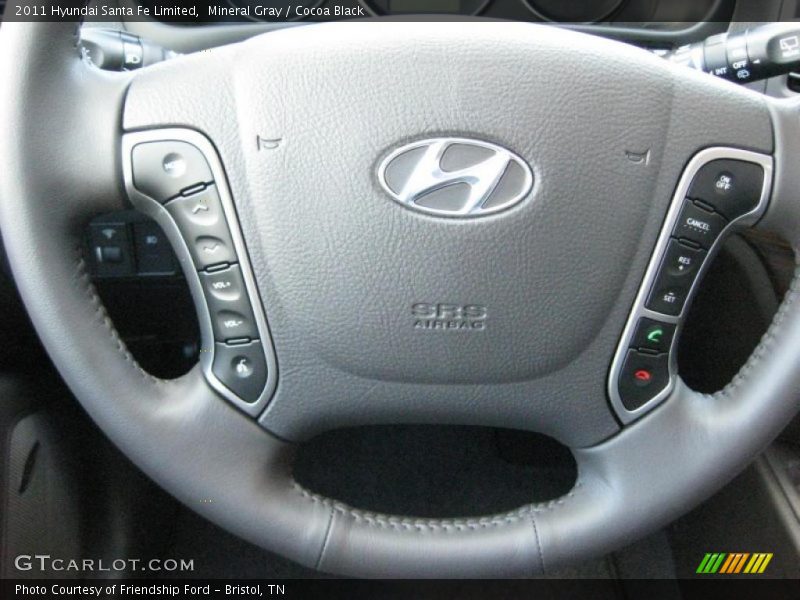Controls of 2011 Santa Fe Limited