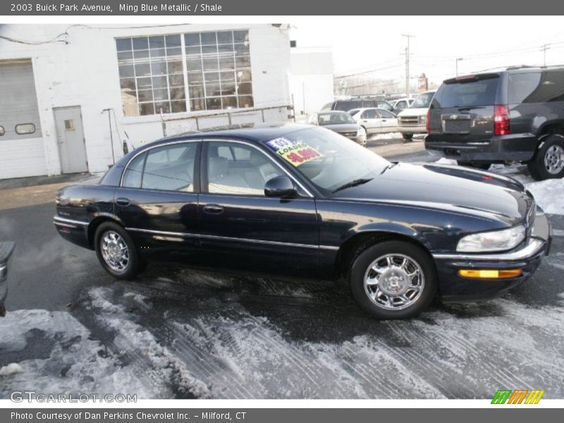 Ming Blue Metallic / Shale 2003 Buick Park Avenue