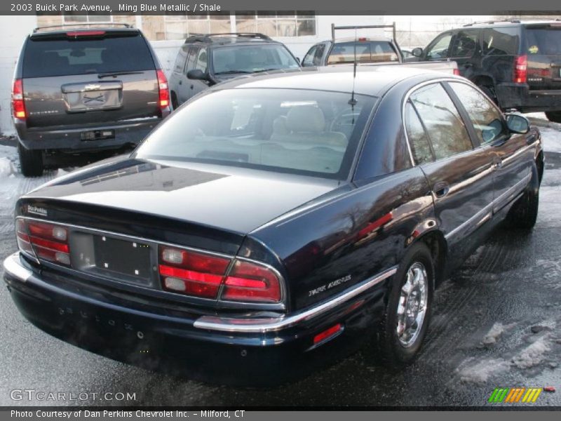 Ming Blue Metallic / Shale 2003 Buick Park Avenue