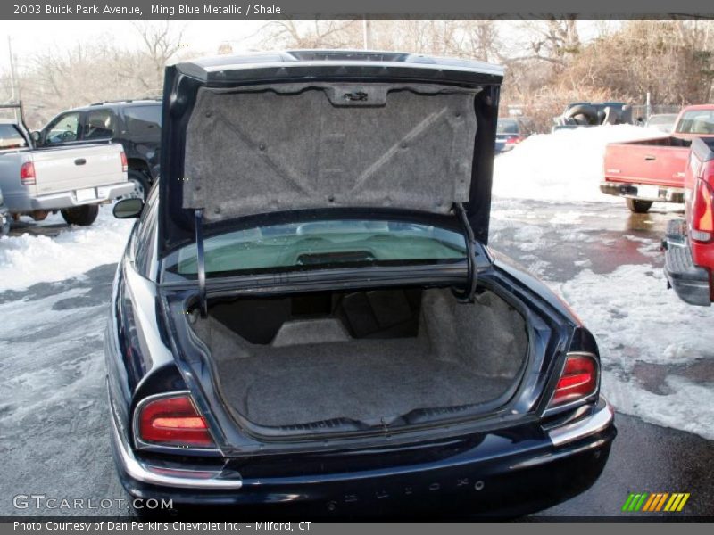 Ming Blue Metallic / Shale 2003 Buick Park Avenue