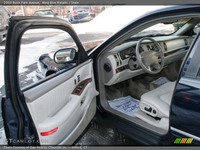 Ming Blue Metallic / Shale 2003 Buick Park Avenue