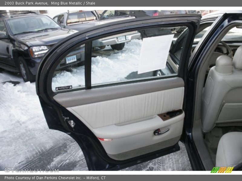 Ming Blue Metallic / Shale 2003 Buick Park Avenue