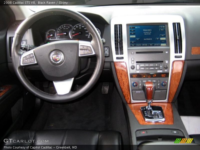 Black Raven / Ebony 2008 Cadillac STS V8