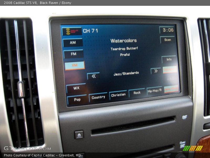 Black Raven / Ebony 2008 Cadillac STS V8