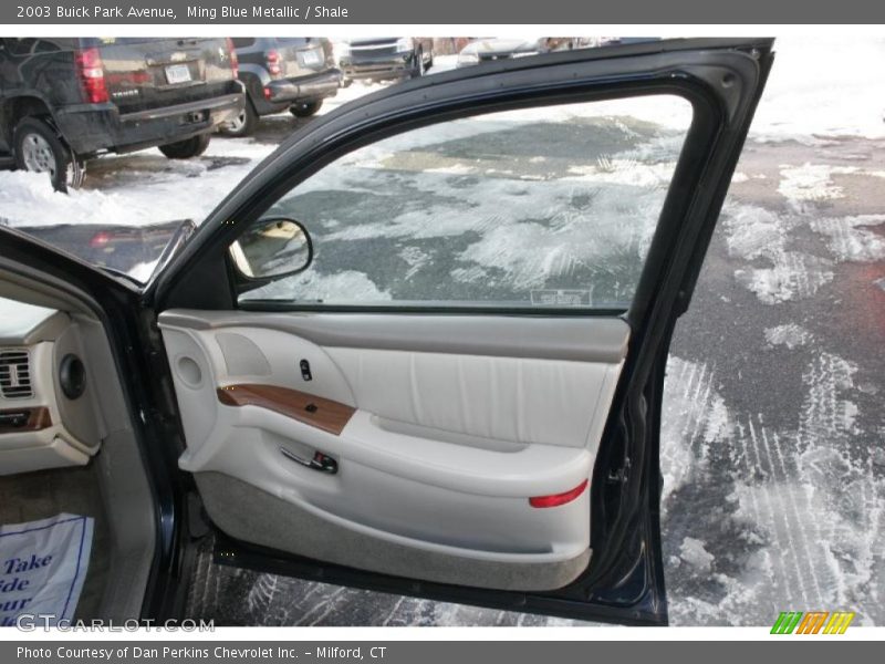 Ming Blue Metallic / Shale 2003 Buick Park Avenue