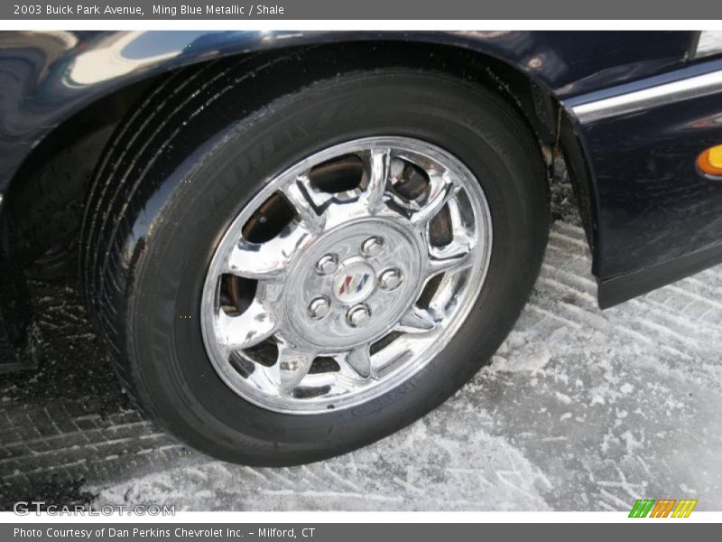 Ming Blue Metallic / Shale 2003 Buick Park Avenue