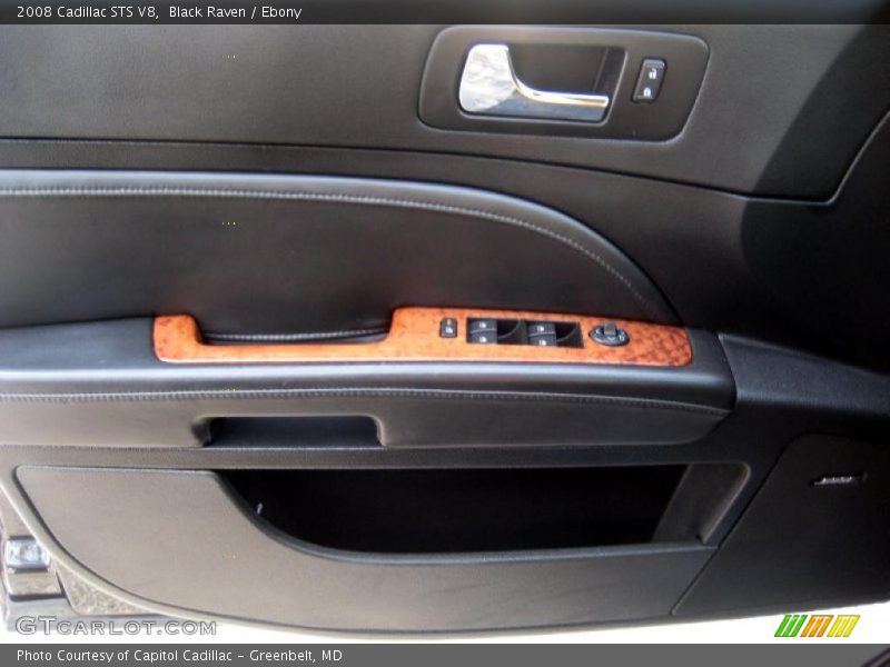Black Raven / Ebony 2008 Cadillac STS V8