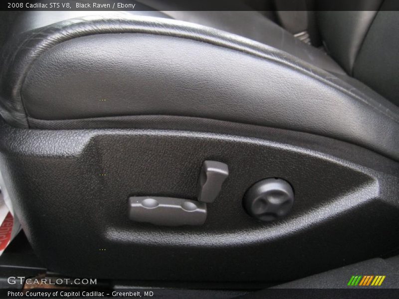 Black Raven / Ebony 2008 Cadillac STS V8