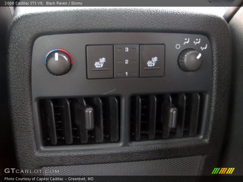 Black Raven / Ebony 2008 Cadillac STS V8