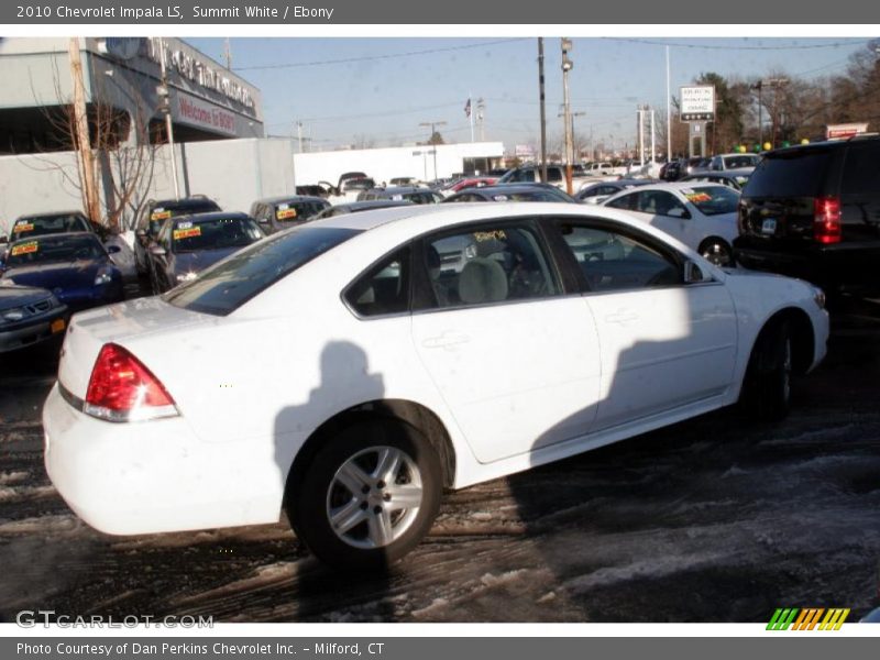 Summit White / Ebony 2010 Chevrolet Impala LS
