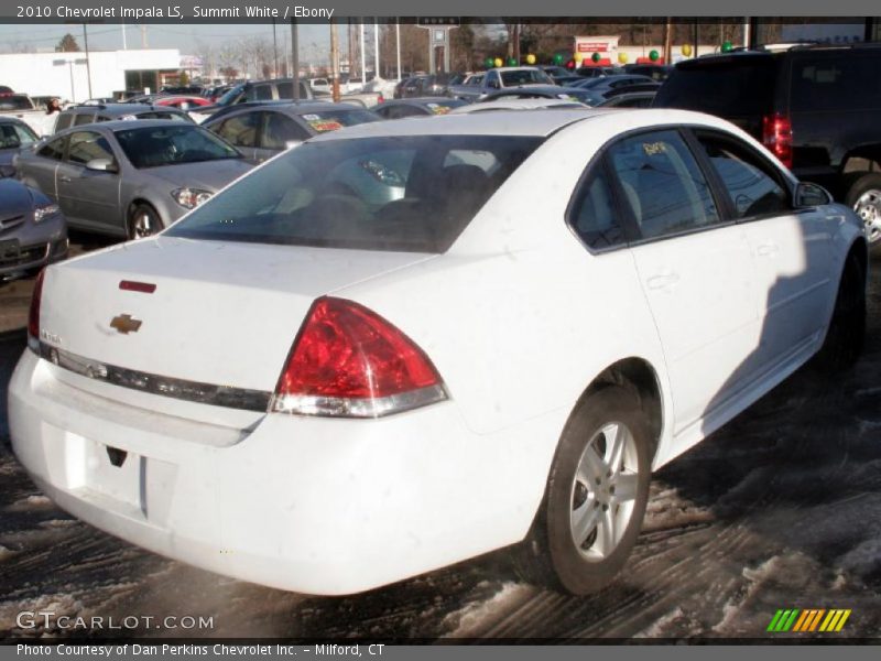 Summit White / Ebony 2010 Chevrolet Impala LS