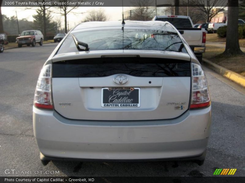 Classic Silver Metallic / Gray 2006 Toyota Prius Hybrid